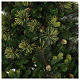 Albero di Natale 225 cm colore verde con pigne modello Carolina s3
