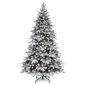Weihnachtsbaum Everest aus Polyethylen mit Schneeeffekt, 240 cm