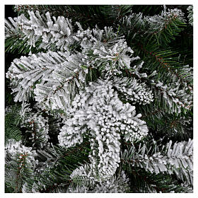 Weihnachtsbaum Everest aus Polyethylen mit Schneeeffekt, 240 cm