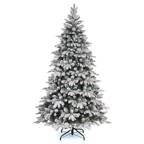 Grüner Weihnachtsbaum mit Schnee 270cm Mod. Poly Everest F. 1