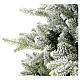 Árbol de Navidad 180 cm Poly copos de neve Snowy S. s3