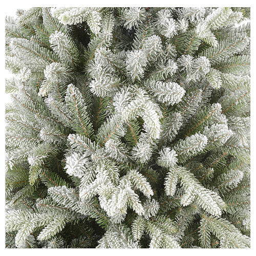 Árbol de Navidad 225 cm copos de neve Poly Snowy Sierra 3