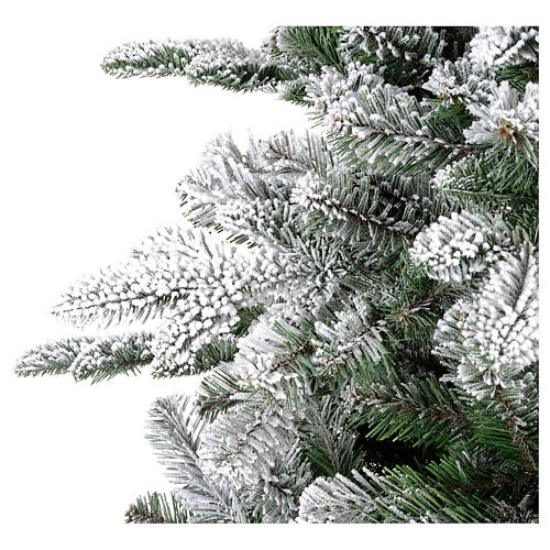 Grüner Weihnachstbaum mit Schnee 180cm Mod. Poly Everest 3