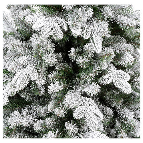 Grüner Weihnachstbaum mit Schnee 180cm Mod. Poly Everest 4