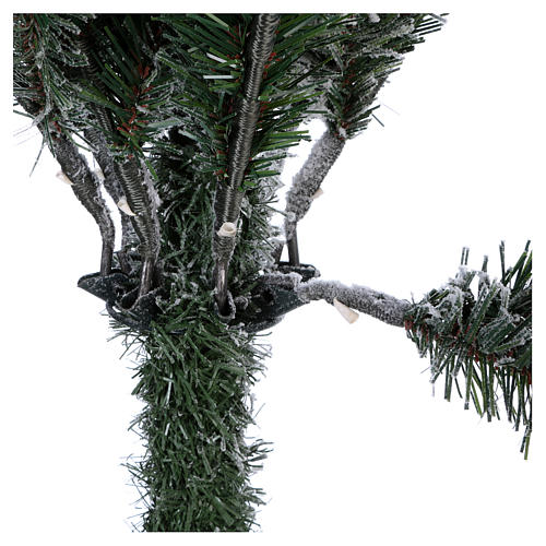 Grüner Weihnachstbaum mit Schnee 180cm Mod. Poly Everest 5