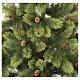 Árvore de Natal 180 cm pvc verde pinhas Woodland Carolina s3