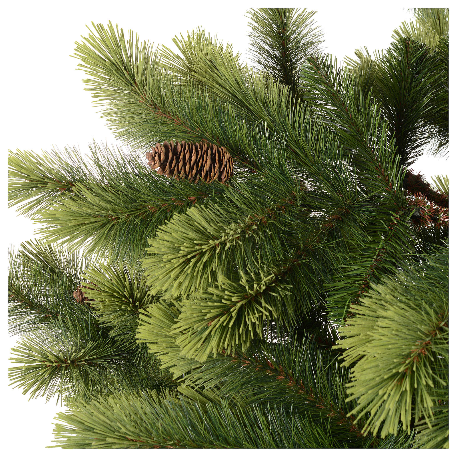 Christmas Tree 225 Cm, Green With Pine Cones Woodland Carolina Christmas Tree 225 Cm, Green With Pine Cones Woodland Carolina