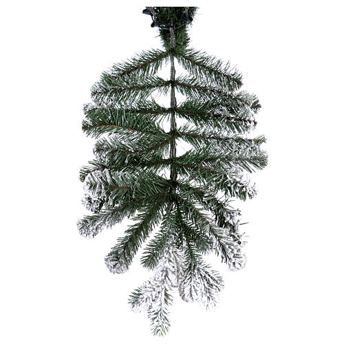 Imperial Blue Spruce, flocked poly Christmas tree, 225 cm, flocked, poly 6