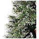 Grüner Weihnachtsbaum 180cm Zapfen und Glitter Mod. Glittery Bristle s4