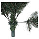 Grüner Weihnachtsbaum 180cm Zapfen und Glitter Mod. Glittery Bristle s7