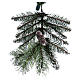 Grüner Weihnachtsbaum 180cm Zapfen und Glitter Mod. Glittery Bristle s9