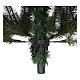 Albero di Natale 180 cm Slim verde Alexander s5