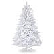 Árvore de Natal 210 cm branco Slim Dunhill s1