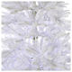 Sapin Noël 225 cm Slim blanc modèle Dunhill s2