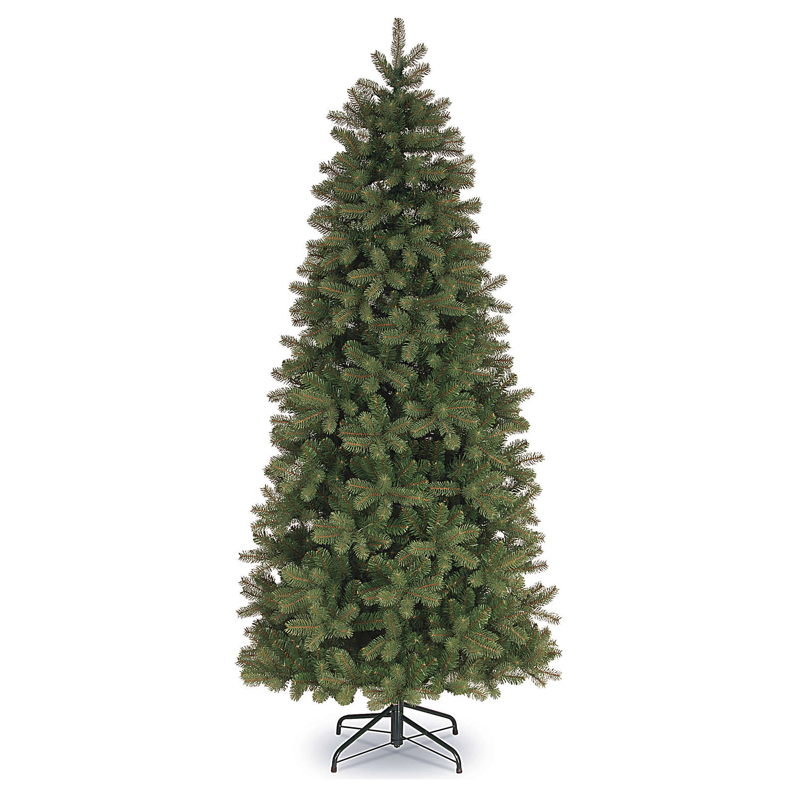 Albero Di Natale Slim.Albero Di Natale 240 Cm Poly Slim Verde Bayberry Spruce Ebay