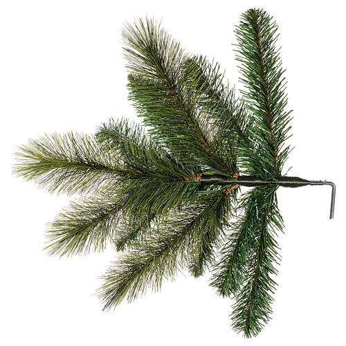 Albero di Natale 210 cm verde pvc Slim Rocky Ridge