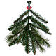 Christmas tree 180 cm Slim green pvc Rocky Ridge s6
