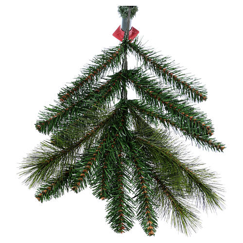 Árvore de Natal 180 cm Slim verde pvc Rocky Ridge 6