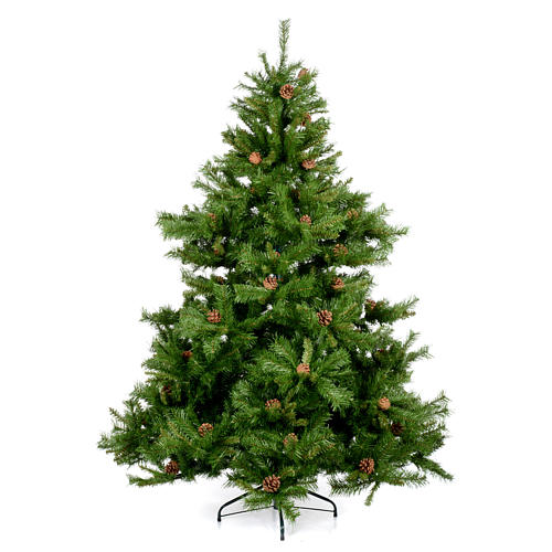 Weihnachstbaum mit Zapfen 180cm grün Mod. Prague 1