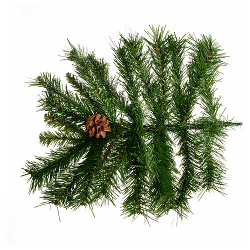 Sapin de Noël pommes de pin vert 230 cm Praga 4