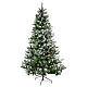 Christmas tree 230 cm flocked with pine cones Oslo s1