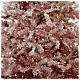 Albero di Natale 270 cm V. Burgundy brinato e pigne 700 luci esterno s2
