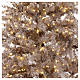 Weihnachtsbaum 200cm mit Reif und Zapfen braun 300 Led s2