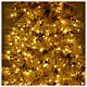 Albero di Natale marrone antico 200 cm brinato e pigne 300 led s6