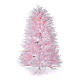 Christmas tree covered with snow 210 cm red lights 700 leds s1