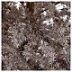 Árvore de Natal castanho 270 cm cristalizado pinhas e luzes 700 Led s4