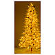 Árbol de Navidad rosa antiguo 230 cm piñas 400 luces LED s5