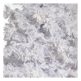 STOCK Weisser Weihnachtsbaum mit Schnee 270cm 700 Led Mod. White Cloud