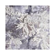 STOCK Weisser Weihnachtsbaum mit Schnee 270cm 700 Led Mod. White Cloud s3
