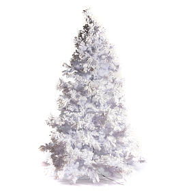 STOCK Árbol de Navidad blanco nevado 270 cm luces led 700 modelo White Cloud