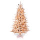 Rosa Weihnachtsbaum 200cm Zapfen und Reif 300 Leds Mod. Victorian Pink s1