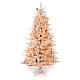 Pink Christmas Tree 200 cm frosted pine cones 300 LEDs Victorian Pink s1