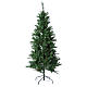 Christmas tree 210 cm slim memory shape green with Norimberga pinecones s1