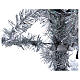Albero di Natale 270 cm Vintage Silver 500 luci led uso interno esterno s3