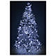 Christmas Tree 270 cm in Vintage Silver 500 LED Lights indoor outdoor use s5
