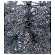 Albero di Natale 230 cm Vintage silver abete argento 500 luci led interno esterno s3
