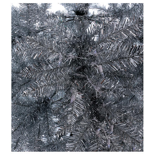 Árvore de Natal 230 cm modelo "Vintage Silver" Abeto Prateado 500 lâmpadas LED Interior/Exterior 3
