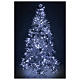 Árvore de Natal 230 cm modelo "Vintage Silver" Abeto Prateado 500 lâmpadas LED Interior/Exterior s5