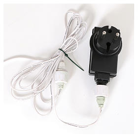 Christmas tree Fancy Silver, with bendable top and 300 eco LEDs for indoor and outdoor use, 180 cm s7