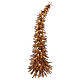 Albero di Natale 180 cm Fancy Gold abete oro punta modellabile 300 eco led interno esterno s1