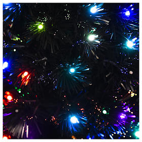 Weihnachstbaum 180cm slim Mod. Black Shade multicolor Leds