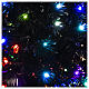 Árvore de Natal Black Shade LED multicores 180 cm slim s2