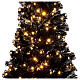 Christmas tree Black Shade 180 cm LED slim s2