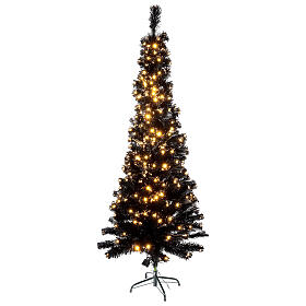 Albero di Natale Black Shade LED 180 cm slim