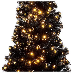 Árvore de Natal Black Shade LED 180 cm slim