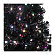 Black Shade Christmas tree with multicolour LED 150 cm s3